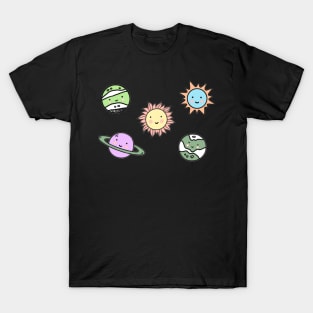 Outerspace Planets T-Shirt